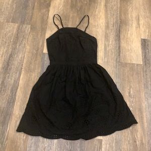 Black Eyelet Sundress
